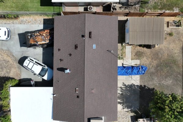 Commercial flat roof coating and waterproofing project by First Division Roofing